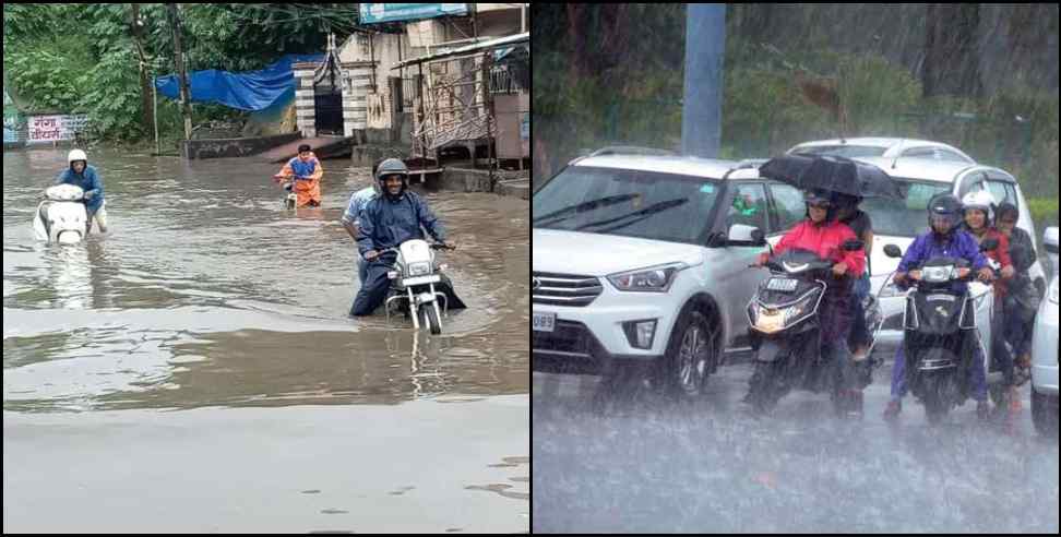 image: Heavy rain warning in seven districts of Uttarakhand