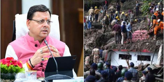 image: CM Dhami Govt to update Disaster Rehabilitation Policy