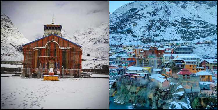 image: Beautiful views are seen in Uttarakhand after the snowfall of the season