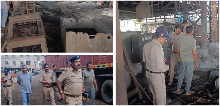 image: A massive explosion occurred in a steel factory in Roorkee 15 workers were badly injured