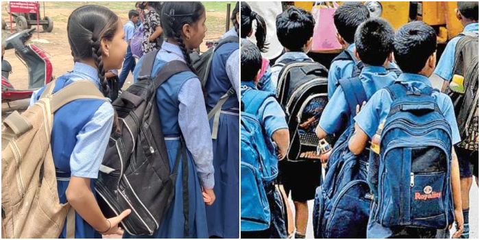 image: Education department Sets School Bag Weight Limits by Class