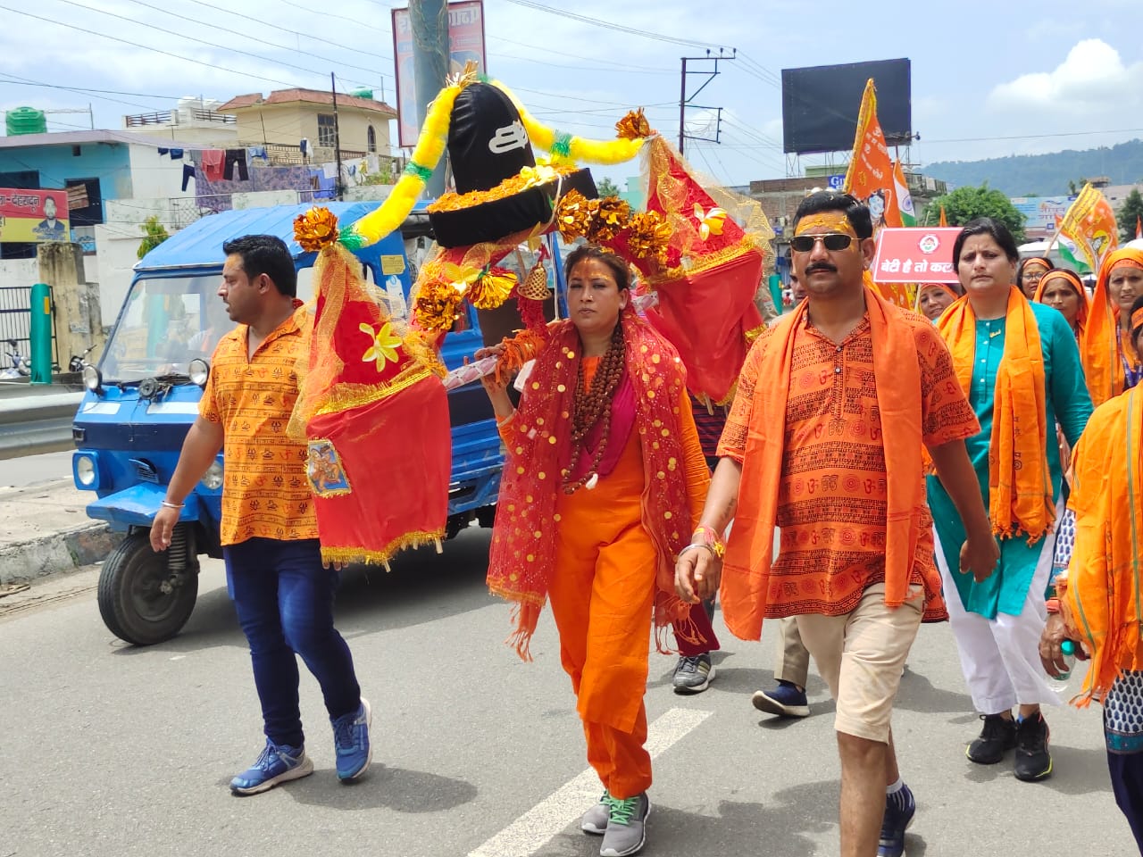 image: Rekha Arya undertook a 25 kilometer kanwar yatra with a resolve to end gender inequality