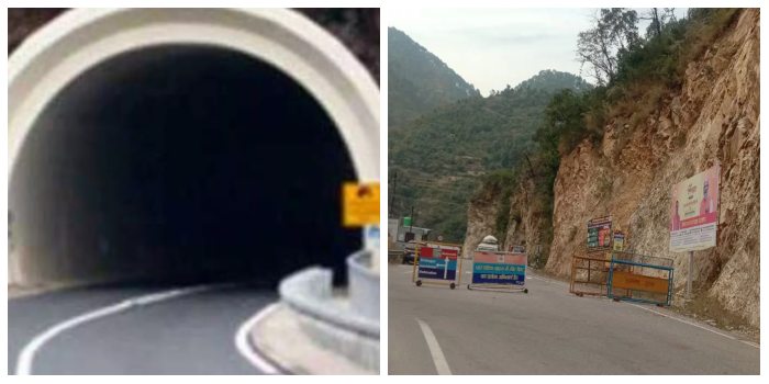 image: Vehicles will run on the 900 meter long tunnel of Rudraprayag bypass after 3 months.