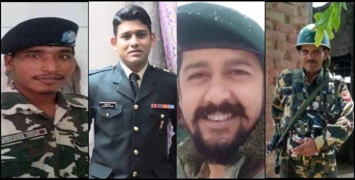 image: Four sons of Uttarakhand were martyred in Pulwama attack today.