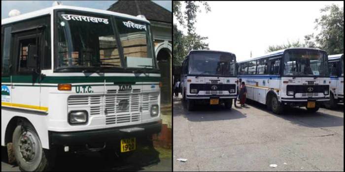 image: New buses operated by Uttarakhand Roadways