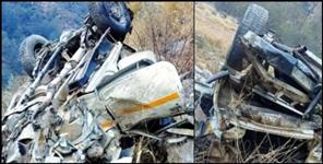 Uttar Pradesh News: Bolero fell into a deep ditch driver died.