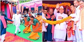 Uttar Pradesh News: CM Dhami reached Pithoragarh on the occasion of Krishna Janmashtami