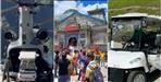 Two Golf Cart Cars Reached Kedarnath Dham From Chinook